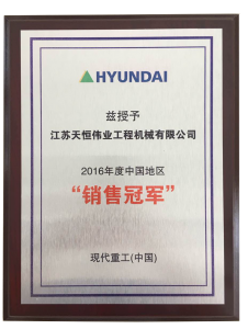 中国地区销售冠军2016年